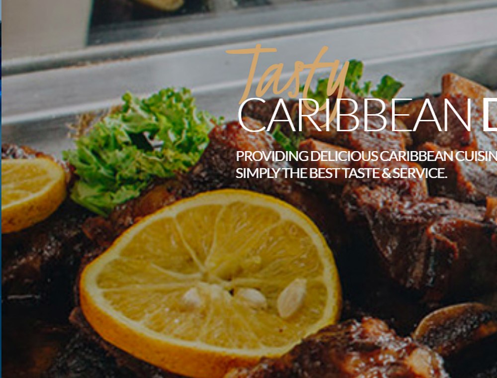 Fresh lemon and greens plated with slow cooked meat